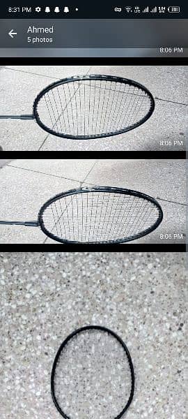 Badminton rachet 2