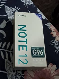 Infinix note 12 8/128 10/10 condition