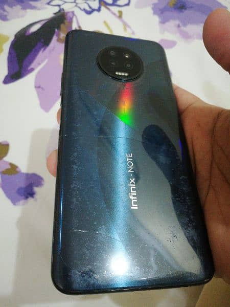 Infinix note 7,4/128gb condition is very nice with good camera results 1