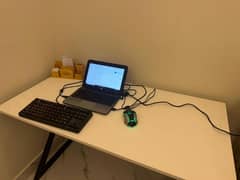 full pc setup laptop with gaming keyboard & mouse
