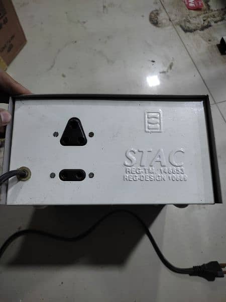 STAC stabilizer 3600 watts. 2