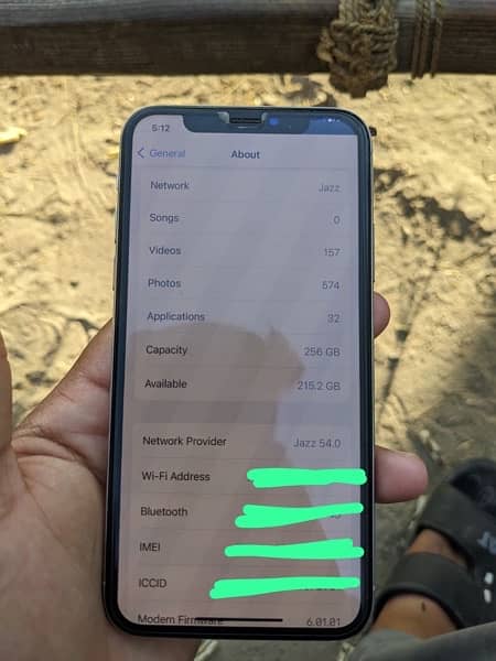 iPhone X 256Gb Pta approved 2