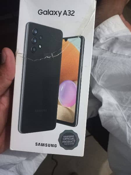 Samsung A32 6/128 fingerprint on display full box and accessories 7