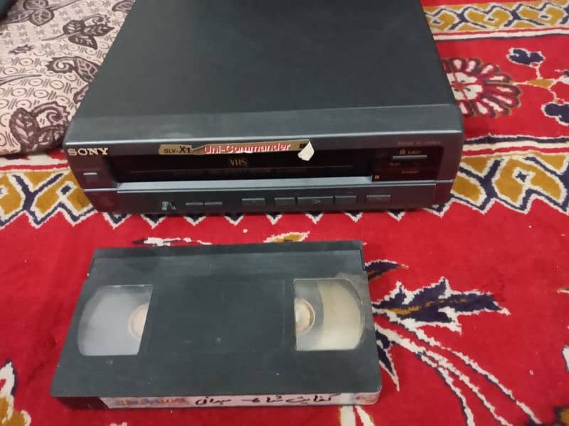 LG panasonic sony vcr ok and good condition full working 9