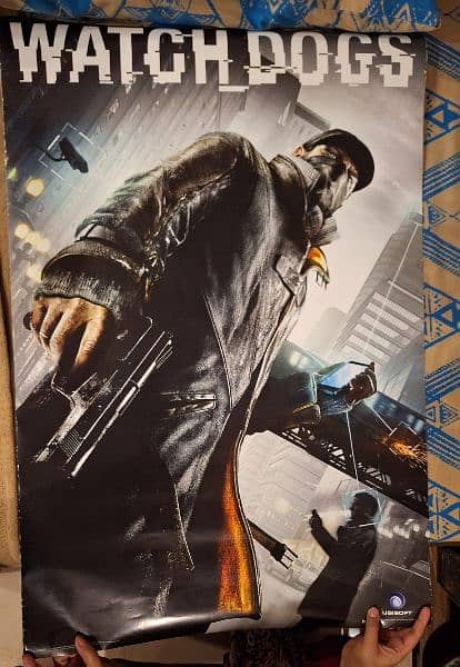 Batman the dark knight rises and watchdogs poster 1