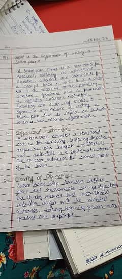 Handwriting Assignments