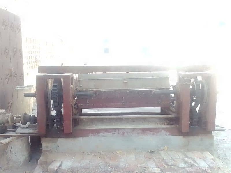 wood pelling machine  4ft with 1 fliper 8