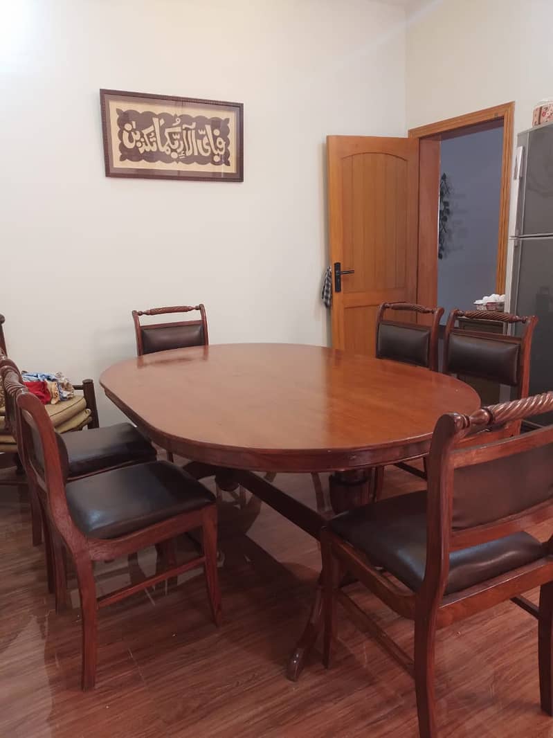 solid Wooden Dinning table for sale 1