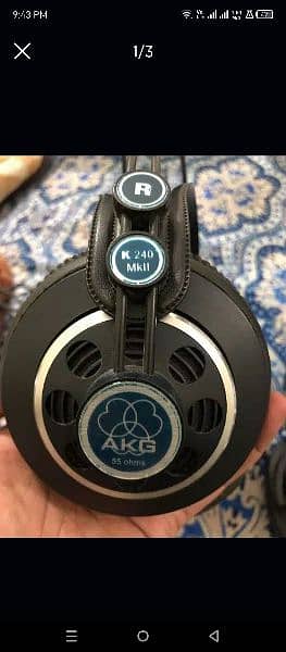 Akg mkii professional studio monitor headphone 2