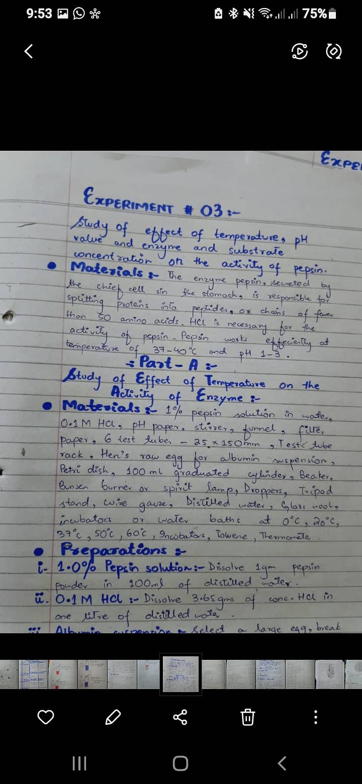 Handwritten assignment 9