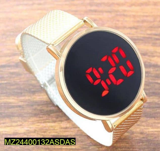 •  Unisex Watch
•  Magnet Strap
•  1.5 Inch Dial
• 0