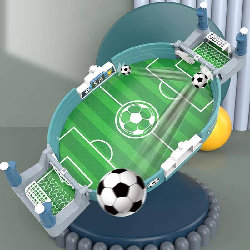 Mini Table Soccer Game Set Child Tabletop Educational Football Game. 1