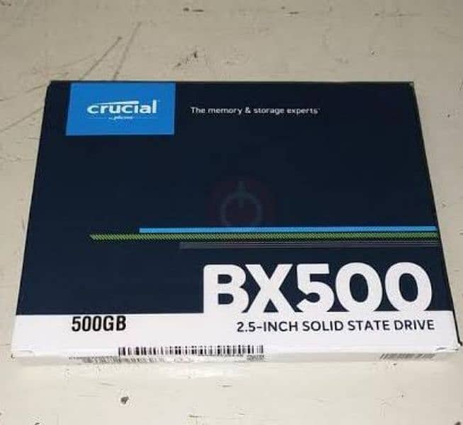 Crucial Ssd 500gb BX500 0