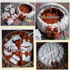 baby set, baby nest, baby cot, carriers, comforter, blanket, wrapping