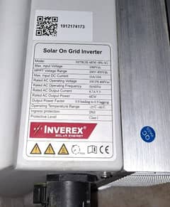 on grid solar inverter inverex 6kw 3phase without battery