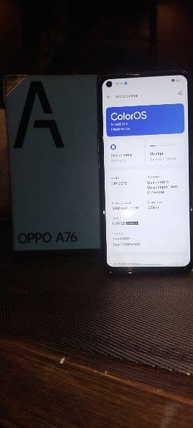 oppo A76 4g  pta approved 6/128 8