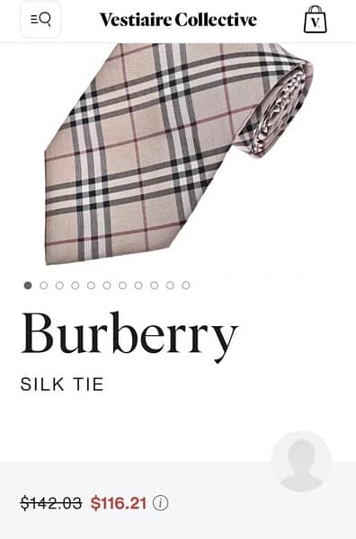 Branded Tie for Men BURBERRY ETON 7