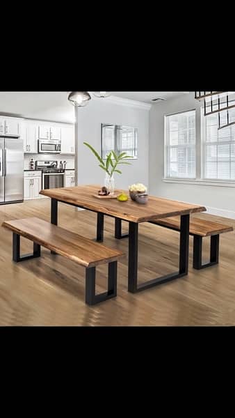 Live edge Dining table | Table | Dining | Wood 4