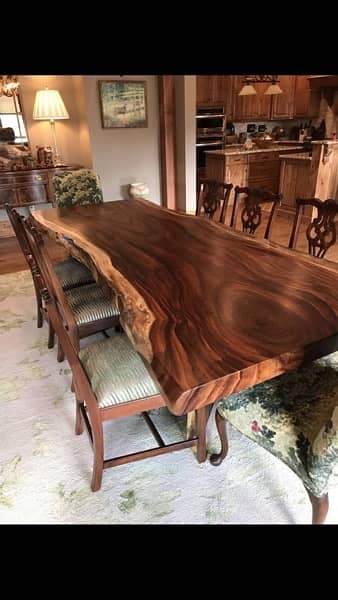 Live edge Dining table | Table | Dining | Wood 5