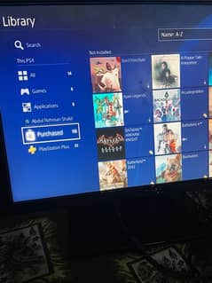 ps4 1200series  wth 80 + games in a/c