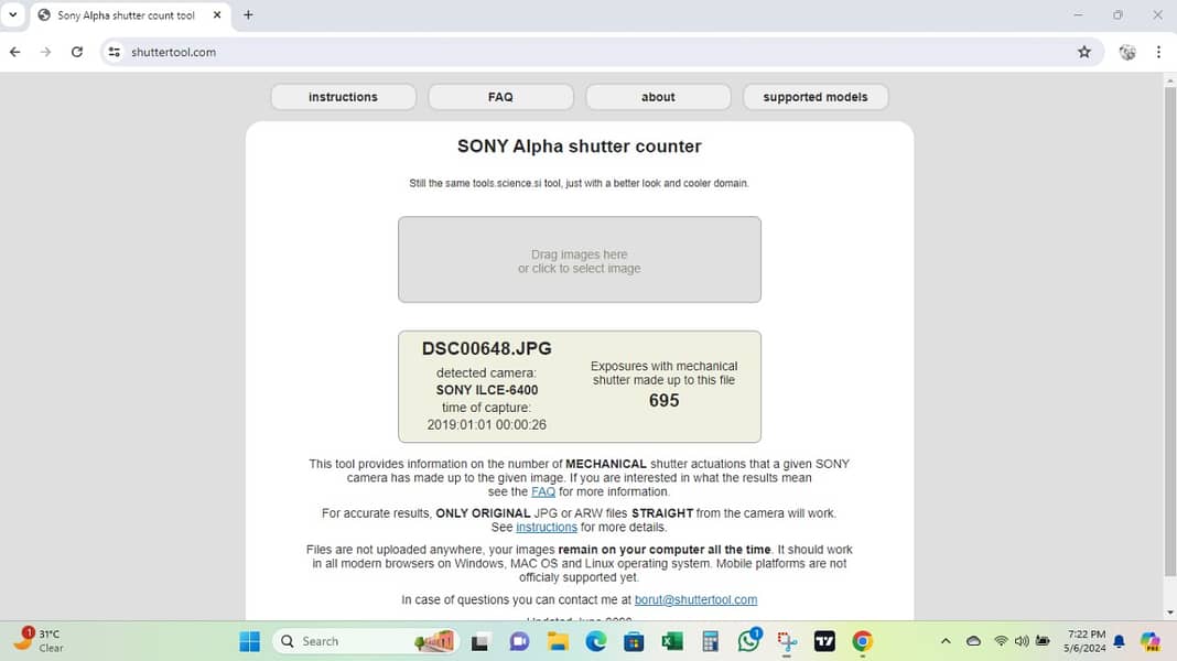 Sony Alpha a6400 Mirrorless Camera & Sigma 16mm f-1.4 DC DN 4