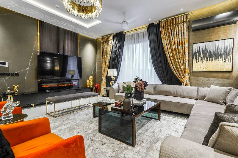 1 Kanal Full Basement Full Furnished Luxury Brand New Top Class Palace Prime Location In DHA 45