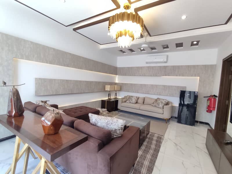 One kanal fully furnished upper portion available on rent at DHA phase 06 Lahore 1