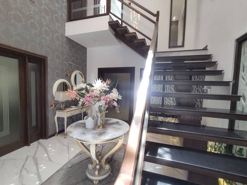 One kanal fully furnished upper portion available on rent at DHA phase 06 Lahore 13