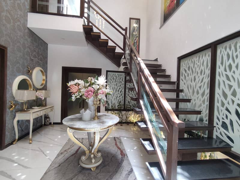 One kanal fully furnished upper portion available on rent at DHA phase 06 Lahore 14
