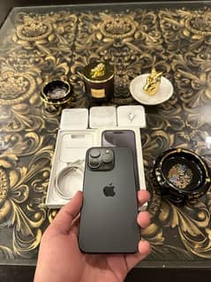 iPhone 15 pro black Titanium -Box misplaced