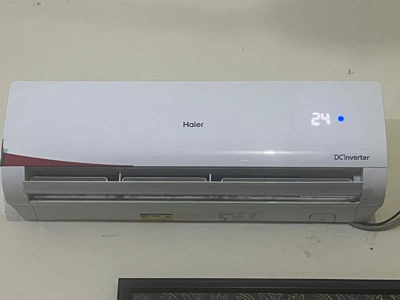 Haier DC inverter 2 month use Heat and cool,ups sported 0