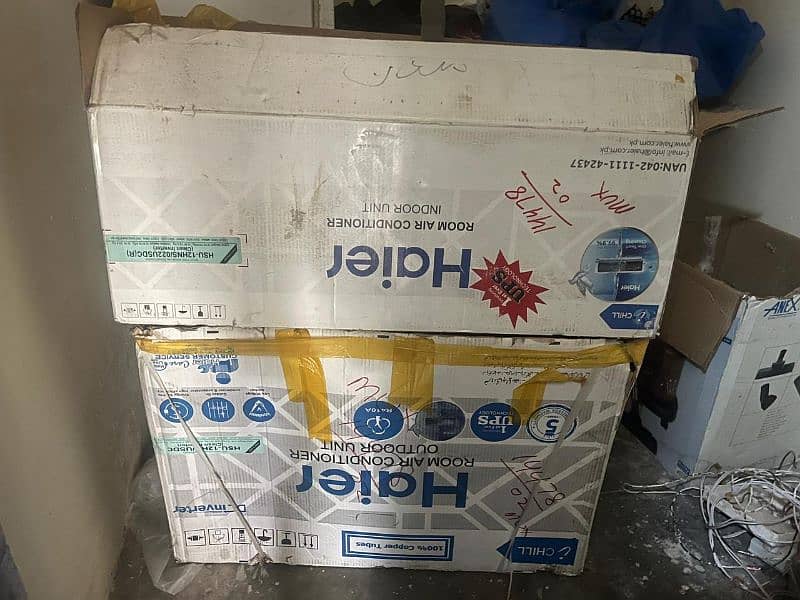 Haier DC inverter 2 month use Heat and cool,ups sported 1