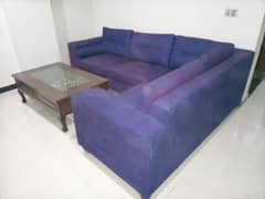 L shaped sofa with coffee table reduced