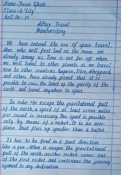 Handwriting Assignment work services 0