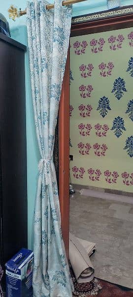 banarsi silk beautiful curtains 0