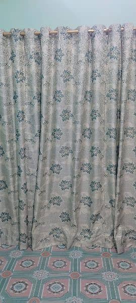 banarsi silk beautiful curtains 1