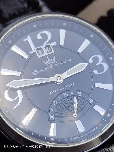 YONGER & BRESSON Automatic Watch 3
