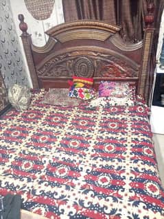 Double bed for sale my whatsap number 03004371201