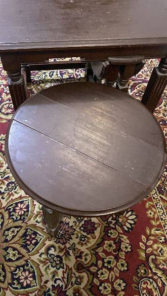 wooden table 1