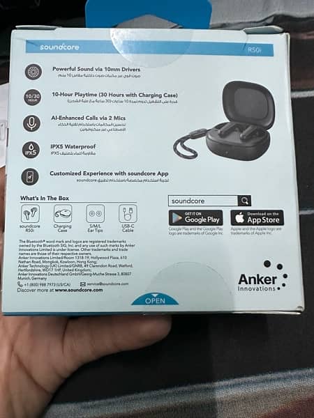 R50i soundcore by anker original earbuds 4