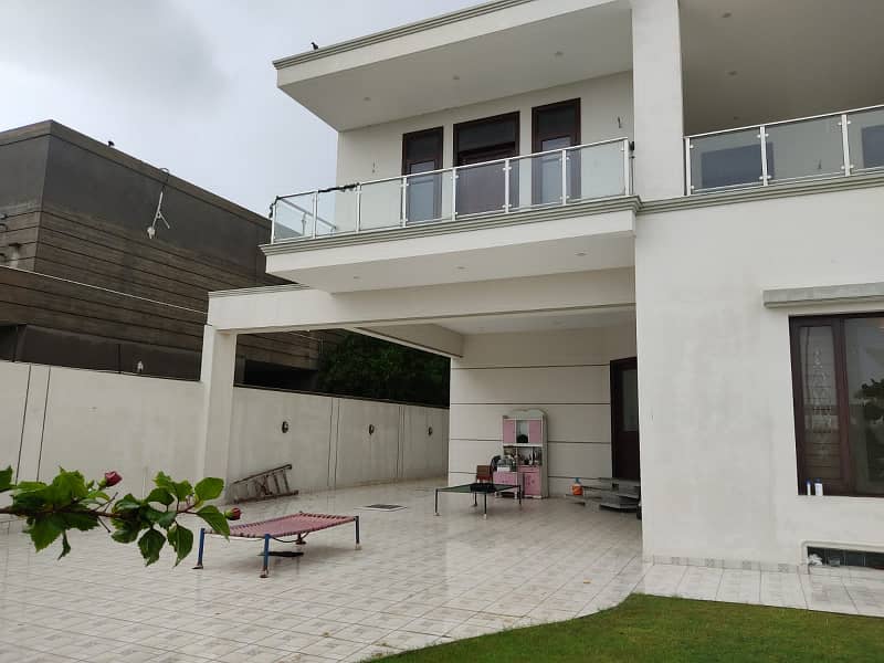 Dha Ph 8 Khe Ghalib | Architectural Marvel 1000 Yards 06 Bed House | Cosy Retreat Dining Room | Basement,Gymnasium,A State-Of-The-Art Home Theater | 10 Vehicle Parking | Servant Quaeter | Lush Greenery Lawn | 3