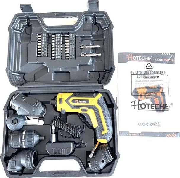 4 in 1 cordless tools 4V lithium battery P800116 17