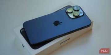 iPhone 15pro max 256GB Blue Titanium