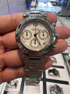 Cartier Pasha 36mm automatic movement Chronograph only watch available
