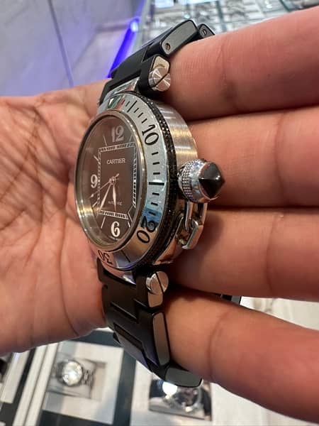 Cartier Pasha 4mm automatic movement only watch available Imran Shah 2