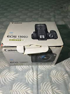 Canon 1300d With 18.55 Kit lens New Condition