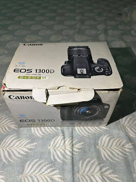 Canon 1300d With 18.55 Kit lens New Condition 0