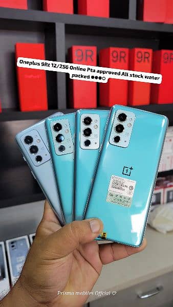 Oneplus 9pro 8/256 and 12/256 water packed 6