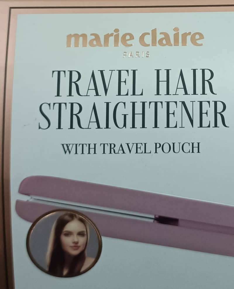 Marie claire travel hair straightner 11