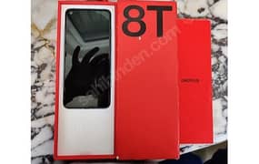 OnePlus 8T box pack 8gb ram 128 rom